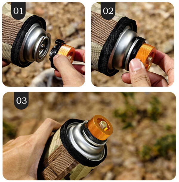 Adapter 7/16" do kartusza gazowego MSF-1A - obrazek 3