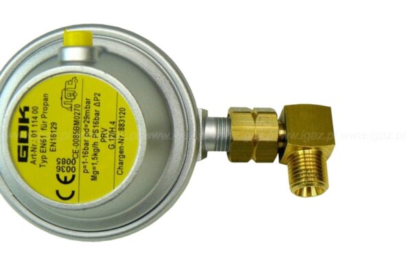 Kolanko 1/4" LH - obrazek 2