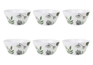 Miski z melaminy - flora - 15x8 - zestaw 6 szt