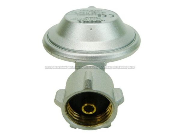 Reduktor GOK 37 mbar 1,5kg KLF x 1/4LH, - obrazek 3