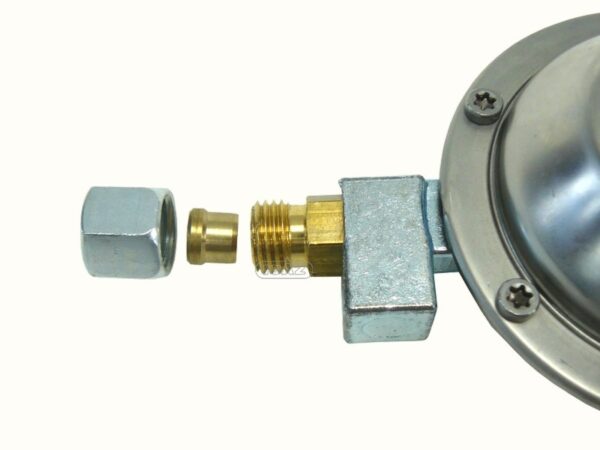 Reduktor GOK 50/30 mbar 1,5 kg/h RVS8 x RVS8 - obrazek 2