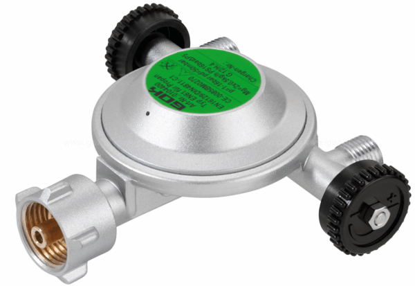 Reduktor GOK 50 mbar, 2 x 0,5 kg/h wyjście 2 x 1/4L - obrazek 2