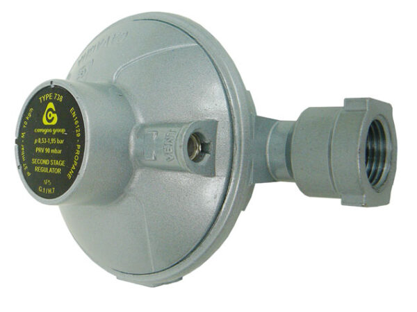 Reduktor II st 37 mbar, 10 kg/h typ 738A, CAVAGNA - obrazek 2