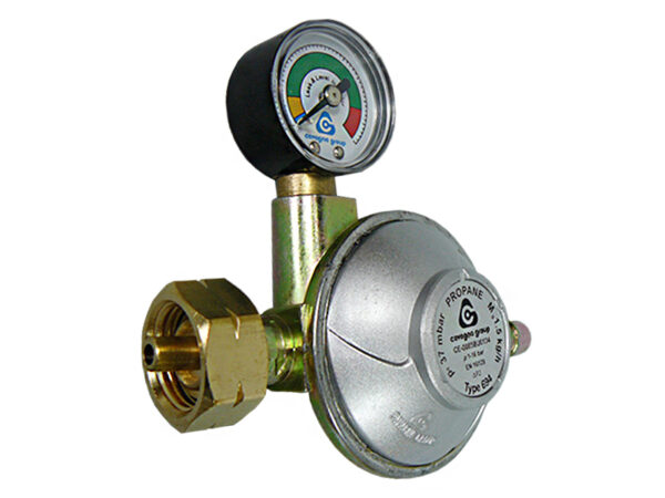 Reduktor typ 694 37 mbar z manometrem - obrazek 2