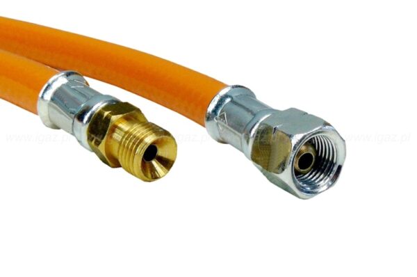 Wąż do gazu 1/4"LH W-Z, 10 bar. - obrazek 2