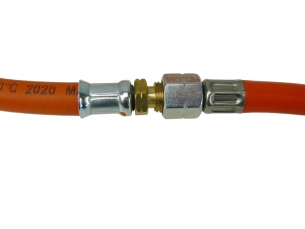 Wąż do gazu 1/4"L W-Z, 20 bar (na zamówienie) - obrazek 2