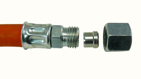 Wąż do gazu RVS8 x RVS8 - obrazek 2