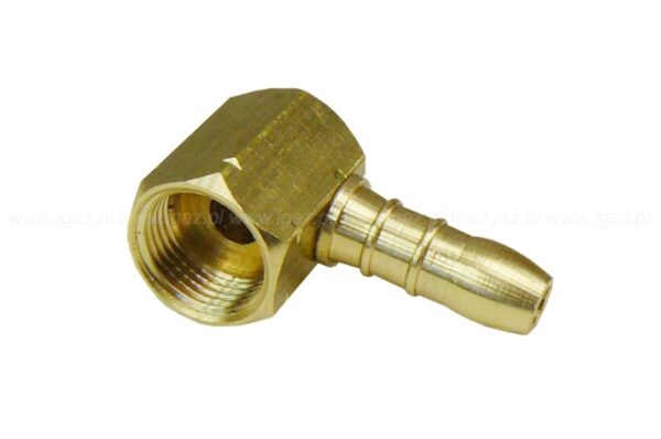 Złączka na wąż 3/8"LH x 9 kątowa - obrazek 3