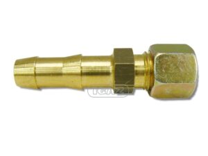 Łącznik na wąż RVS8 x wąż 9 mm
